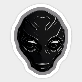 Ancient Alien Head Sticker